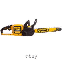DeWalt DCM575 54V XR Brushless Chainsaw with 1 x 9.0Ah Battery & Charger