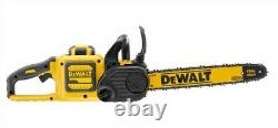 Dewalt DCM575X1 54v XR Flexvolt Cordless 40cm Chainsaw Brushless 1x9.0ah Battery