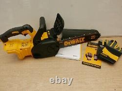 Dewalt Dcm565 18v Xr 30cm 12 Compact Chainsaw Bare Unit + Free Dpg215l Gloves