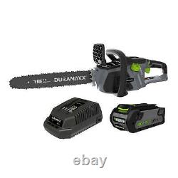 Duramaxx 40V 40cm Chainsaw with 2Ah Battery & Charger