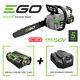 Ego Power + Cs1614e Chainsaw 40cm Bar 4.1 Kg 5 Ah Battery And Standard Charger