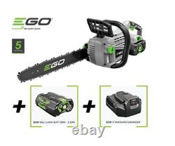 Ego Cs1400e Chainsaw + Battery & Charger Egcs1401ekit