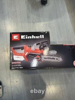 Einhell Chainsaw Cordless 10 Inch (25cm) Power X-Change 18V Wood Saw BODY ONLY