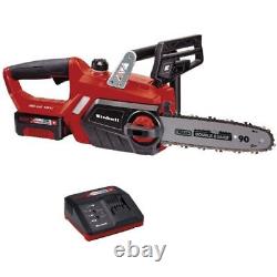 Einhell GE-LC Li Cordless Chainsaw Kit 18V Red & Black 250mm Blade Size