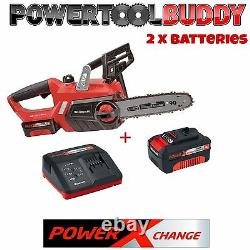 Einhell Heavy Duty 18V Li-ion Cordless Chainsaw + 2 Batteries & Charger