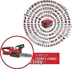 Einhell Heavy Duty 18V Li-ion Cordless Chainsaw 2 Batteries, Charger Free Uk