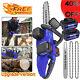 Electric Chain Saw With Oiler System And Security Lock For Wood Cutting Tree