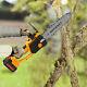 Electric Mini Rechargeable Cordless Cutting Saw Chainsaw Battery Wood Cutter Saw