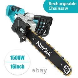 For Makita DUC353Z Twin 18v /36v LXT Cordless 16'' Cordless Chainsaw Lithium Ion