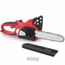 Giantz 20V Cordless Chainsaw Black and Red