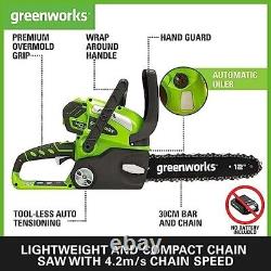 Greenworks G40CS30 40V Cordless Chainsaw, 30cm Tool Only, BNIB