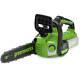 Greenworks Gd24cs30 24v Cordless Brushless Chainsaw 300mm No Batteries