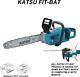 Katsu Fit-bat Cordless Chainsaw Twin Battery 16inch No Btry