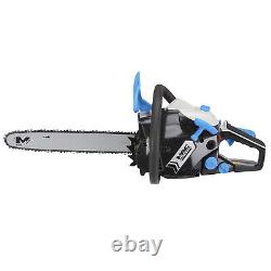 Mac Allister Petrol Chainsaw MCSWP40 40cc 400mm Built In Anti-vibration System