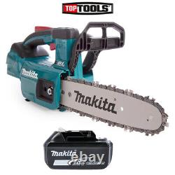 Makita DUC254 18V Brushless Chainsaw with 1 x 5Ah Battery
