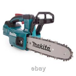 Makita DUC254 18V Brushless Chainsaw with 2 x 5Ah Batteries & Charger