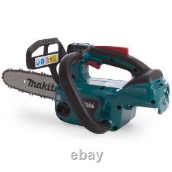 Makita DUC254 18V Brushless Chainsaw with 2 x 5Ah Batteries & Charger