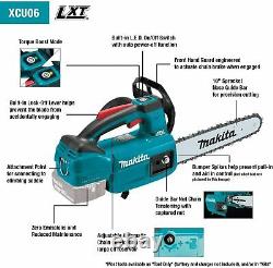 Makita DUC254Z 18v LXT Cordless Brushless 25cm Chainsaw Top Handle Bare Unit