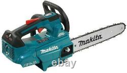 Makita DUC306PT2 18V x2 LXT 30cm Brushless Chainsaw Saw KickBack Brake 2 x 5.0ah