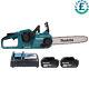 Makita Duc353 18v / 36v Lxt Brushless Chainsaw + 2 X 5.0ah Batteries & Charger