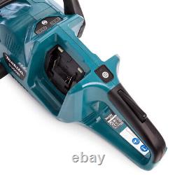 Makita DUC353 18V / 36V LXT Brushless Chainsaw + 2 x 5.0Ah Batteries & Charger