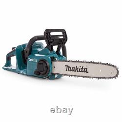 Makita DUC353Z 18V Twin 36V Brushless Chainsaw With 2 x 5Ah Batteries