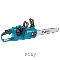 Makita DUC355Z Twin 18V LXT Brushless Chainsaw 35cm / 14 Body Only