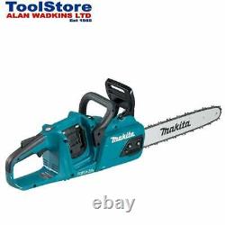 Makita DUC355Z Twin 18v Cordless Chainsaw Brushless 35cm Bar Body Only
