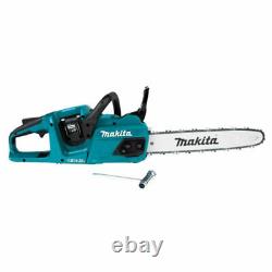 Makita Duc355z 35cm / 14 Twin 18v Lxt Brushless Chainsaw Body Only