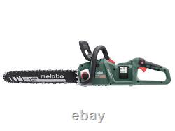 Metabo MS36-18LTXBL40 18V 400mm BL Cordless Chainsaw Bare Unit With Oregon Saw