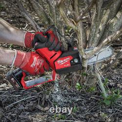 Milwaukee M12 FPP2OP1-602 12V Pruning Saw & Leaf Blower Kit with 2x 6.0Ah Batter
