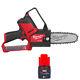 Milwaukee M12fhs 12v Fuel Hatchet Pruning Saw With 1 X 2.0ah Battery