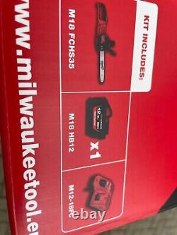 Milwaukee M18FCHS-121B M18 FUELT 18V 40cm Chainsaw Kit 12Ah Battery and Charge
