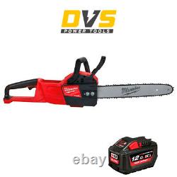 Milwaukee M18FCHSC-0 18V 30cm FUEL Cordless Compact Chainsaw with 12Ah Battery