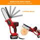 Mini 8''electric Cordless Chainsaw Battery Powered Chain Saw Pruning Shears Kit