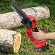 Mini Chainsaw 8 Inch Cordless Electric Chainsaw Wood Cutter 2x 2.0ah Battery