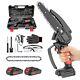 Mini Chainsaw Cordless, 6 Inch Electric Chainsaw With Battery 2 2000mah, Small