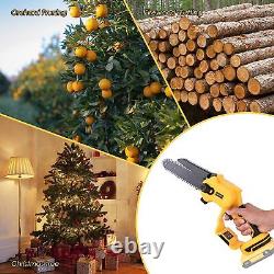 Mini Chainsaw6-Inch Cordless Electric Chainsaw with Brushless Motor for Dewalt