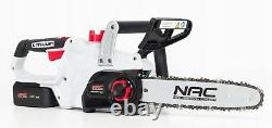 NEW Cordless Chainsaw & Battery Bar Length 30cm Cutting Speed 5.6m/s Weight 3kg