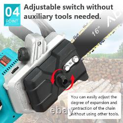 NEW For Makita DUC353Z 18V/36V Li-ion Twin Cordless Brushless Chainsaw 16'