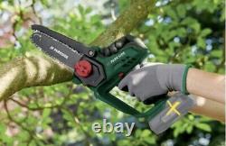 Parkside 20V Cordless Pruning Chain Saw New with Battery and Charger