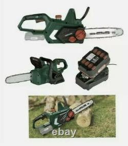 Parkside 20V Li-ion 4Ah Cordless Chainsaw with charger set