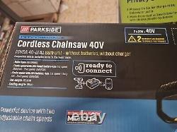 Parkside Performance 40v Cordless Chainsaw Brand New