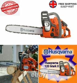 Petrol Chainsaw Husqvarna Tree Surgery 2 Stroke Prune Cutter Heavy Duty 36cm Bar