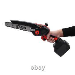 Portable Brushless Mini Chainsaw 8Inch Electric Cordless Chainsaw with Battery
