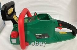Qualcast Cordless Chainsaw 35cm with 4Ah battery and charger full set new boxed