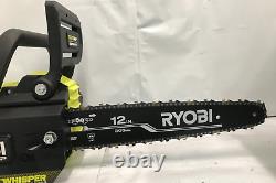 RYOBI Brushless Cordless Chainsaw, P2507, 12 Bar Tool Only GR