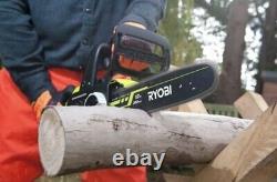 Ryobi 18V ONE+T 30cm Cordless Chainsaw (Bare Tool) With Chain+ Bar & Chain Oil
