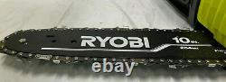 Ryobi P546BTL ONE + 10 Cordless Battery Powered Chainsaw, LN BT
