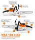 Stihl Msa 120 C-b Cordless Chainsaw + Ak20 & Al 101 Brand New